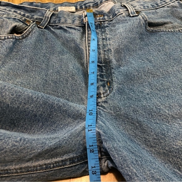 Carhartt Mens Relaxed Fit Blue Denim Work Pants Jeans 38x32 - Picture 11 of 11